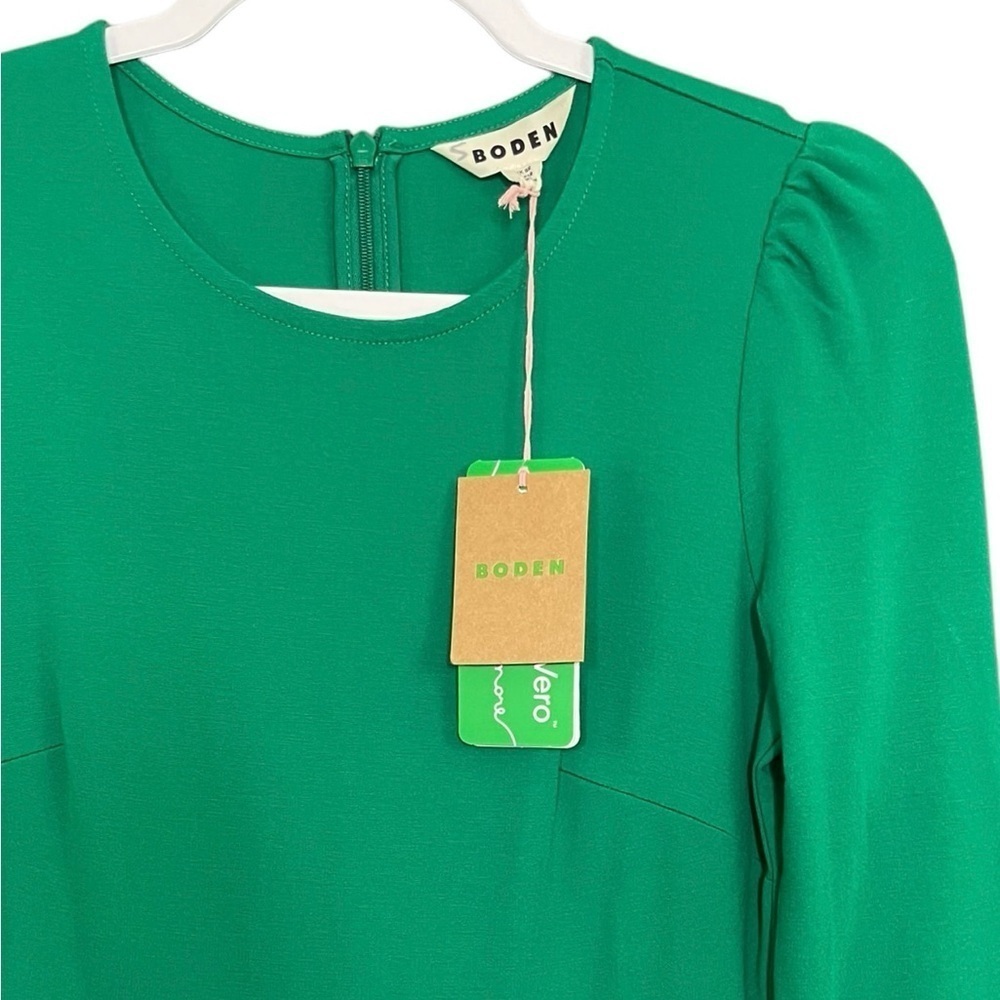 Boden Sabrina Ponte Knit Dress Veridian Green NWT - Picture 7 of 14